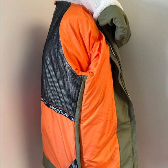 NEW Orolay Women's Thickened Down Jacket Full Zip Hooded Puffer Coat Zip Pockets - Picture 9 of 14